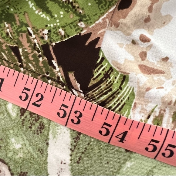 Linda Segal Tropical Print Braided Racerback Maxi Dress. Size XS - Picture 12 of 13